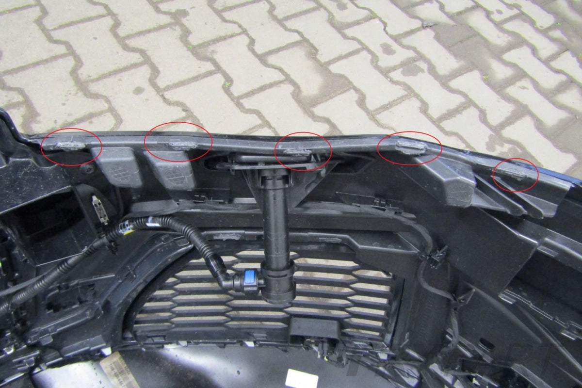 Audi Q7 4M0 S-line Front Bumper Facelift 19-