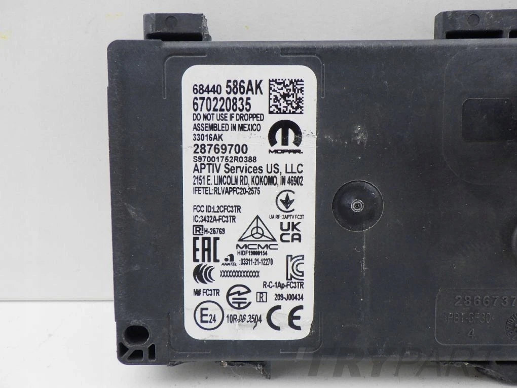 PEUGEOT CITROEN 86299C01 9852761080 RADAR SENSOR DISTRONIC ACC MODULE