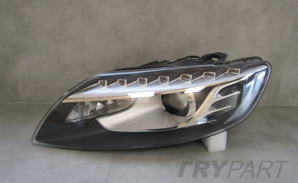 AUDI Q7 4L HEADLIGHT XENON NON-SWIVEL LIFT 09-15 LH 4L0941029