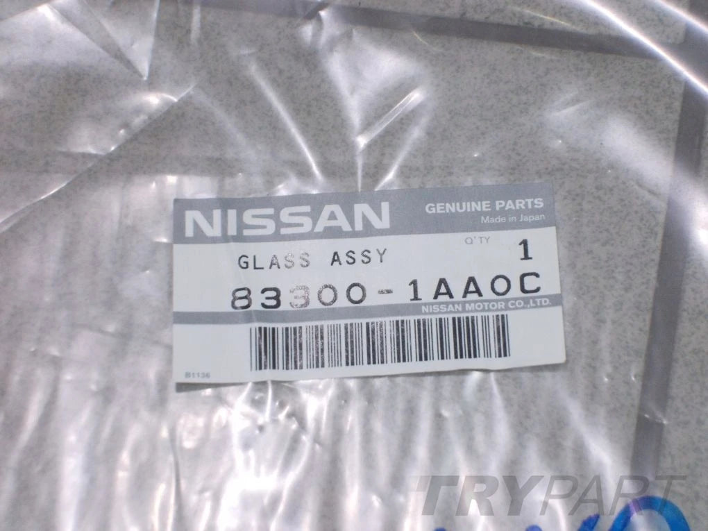 NISSAN MURANO Z51 REAR RIGHT BODY GLASS