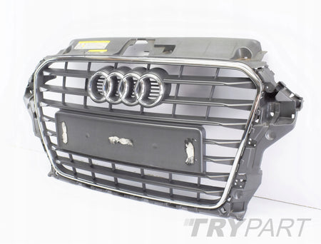 AUDI A3 8V 8V3 CHROME GRILLE - ORIGINAL BUMPER GRILLE