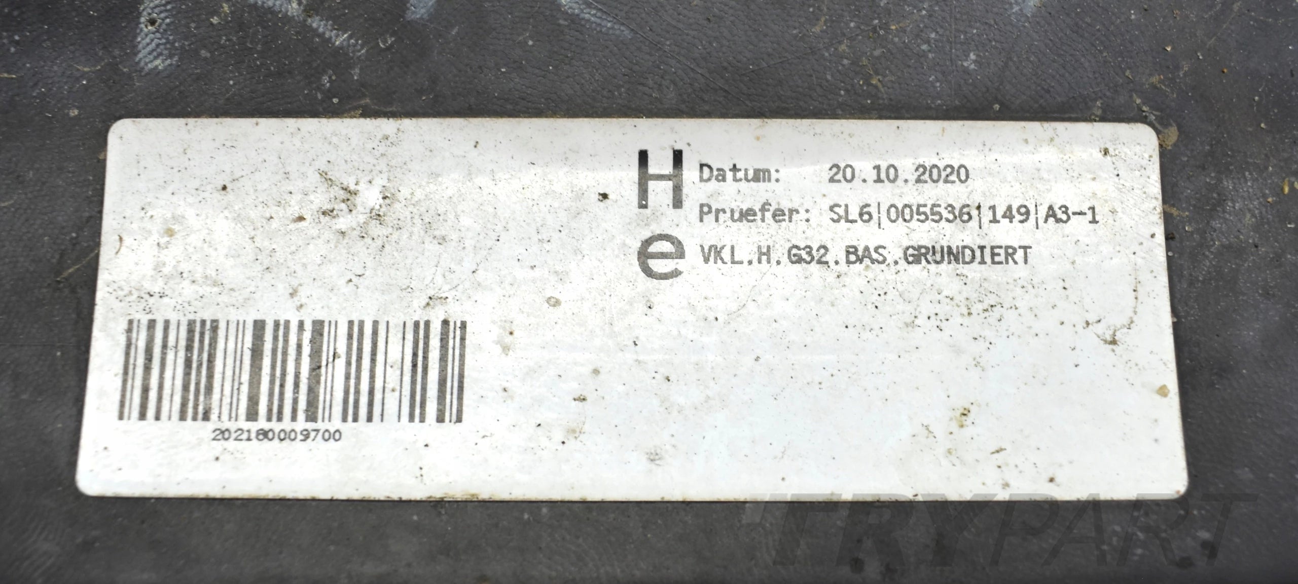 BMW 6 G32 REAR BUMPER ORIGINAL STANDARD