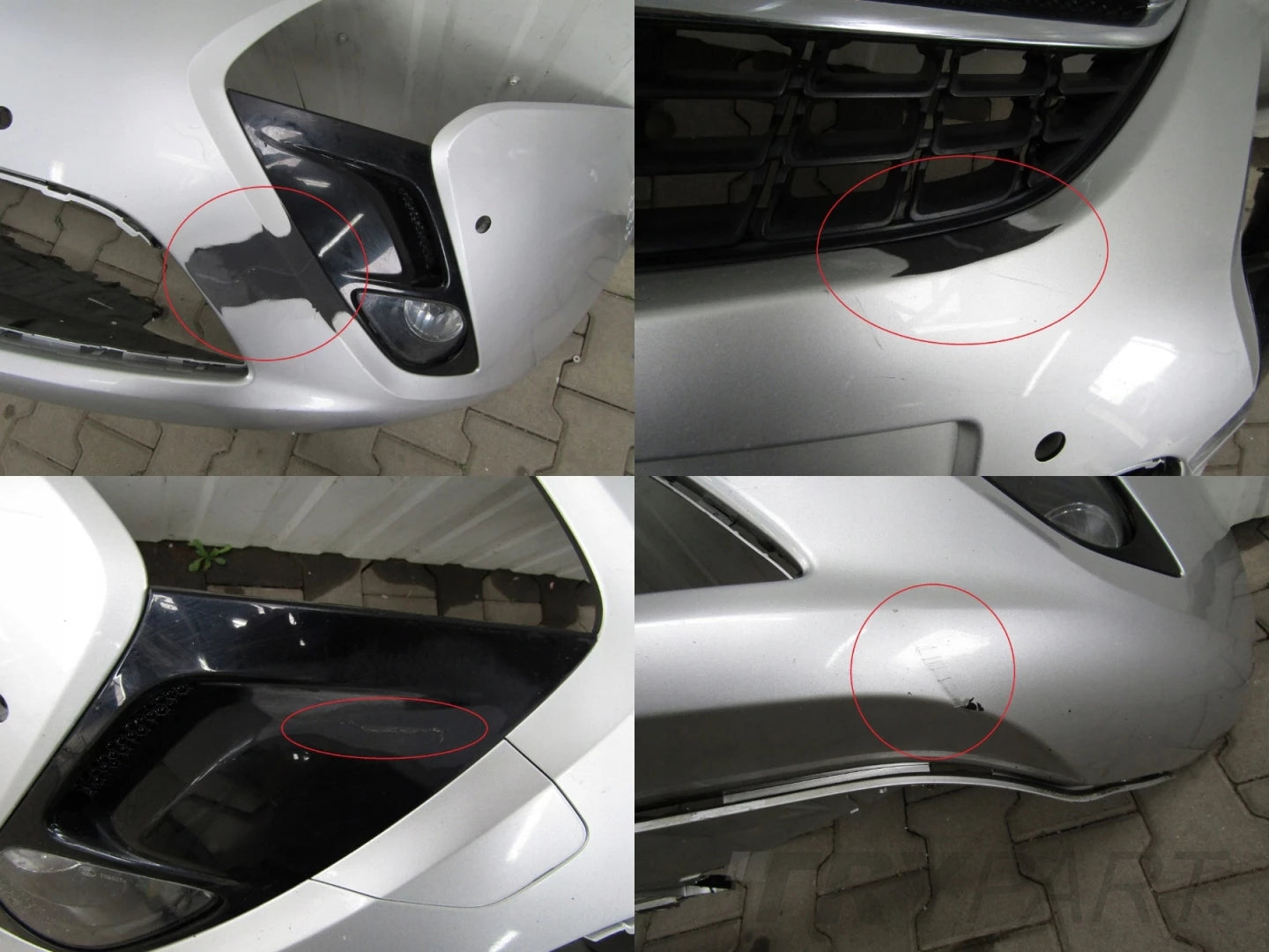 Front Bumper Opel Zafira C III 3 12-16
