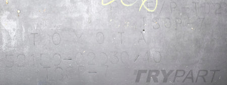 TOYOTA AURIS II LIFT REAR BUMPER ORIGINAL HB + BOTTOM
