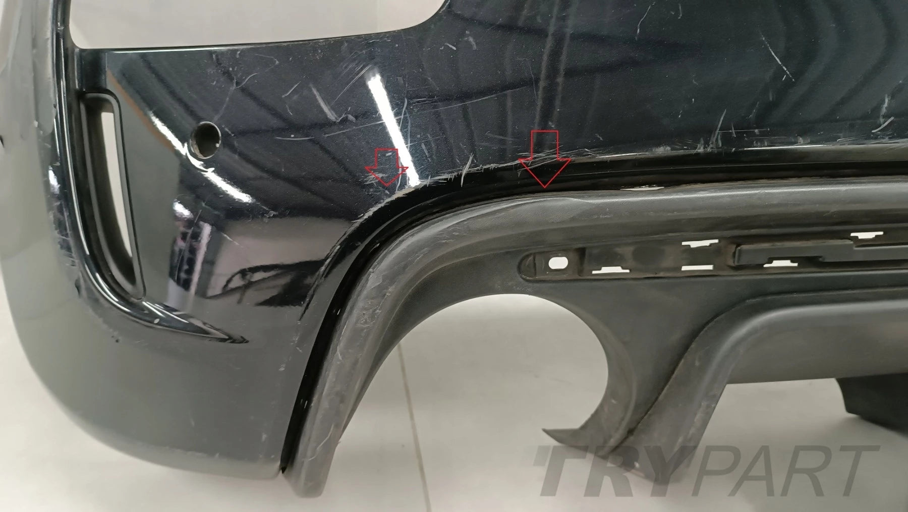 Rear Bumper for Fiat 500 Abarth 595 Facelift 2015-