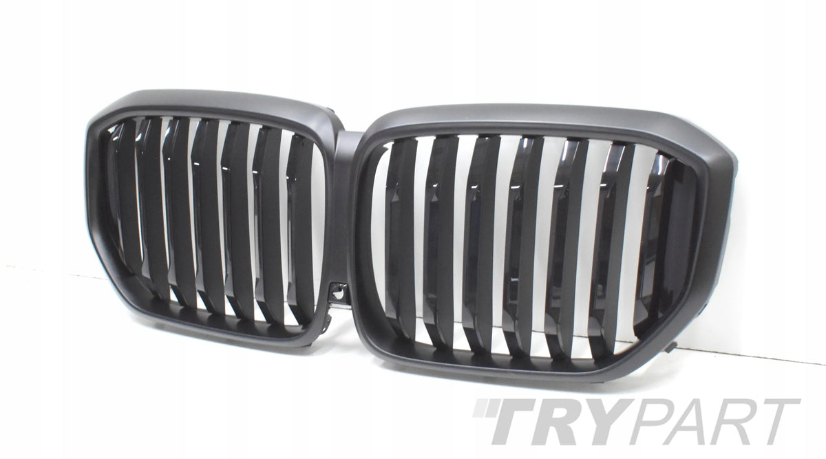 BMW G05 LIFT LCI Front Bumper Kidney Grille Grill, Genuine, New, Satin