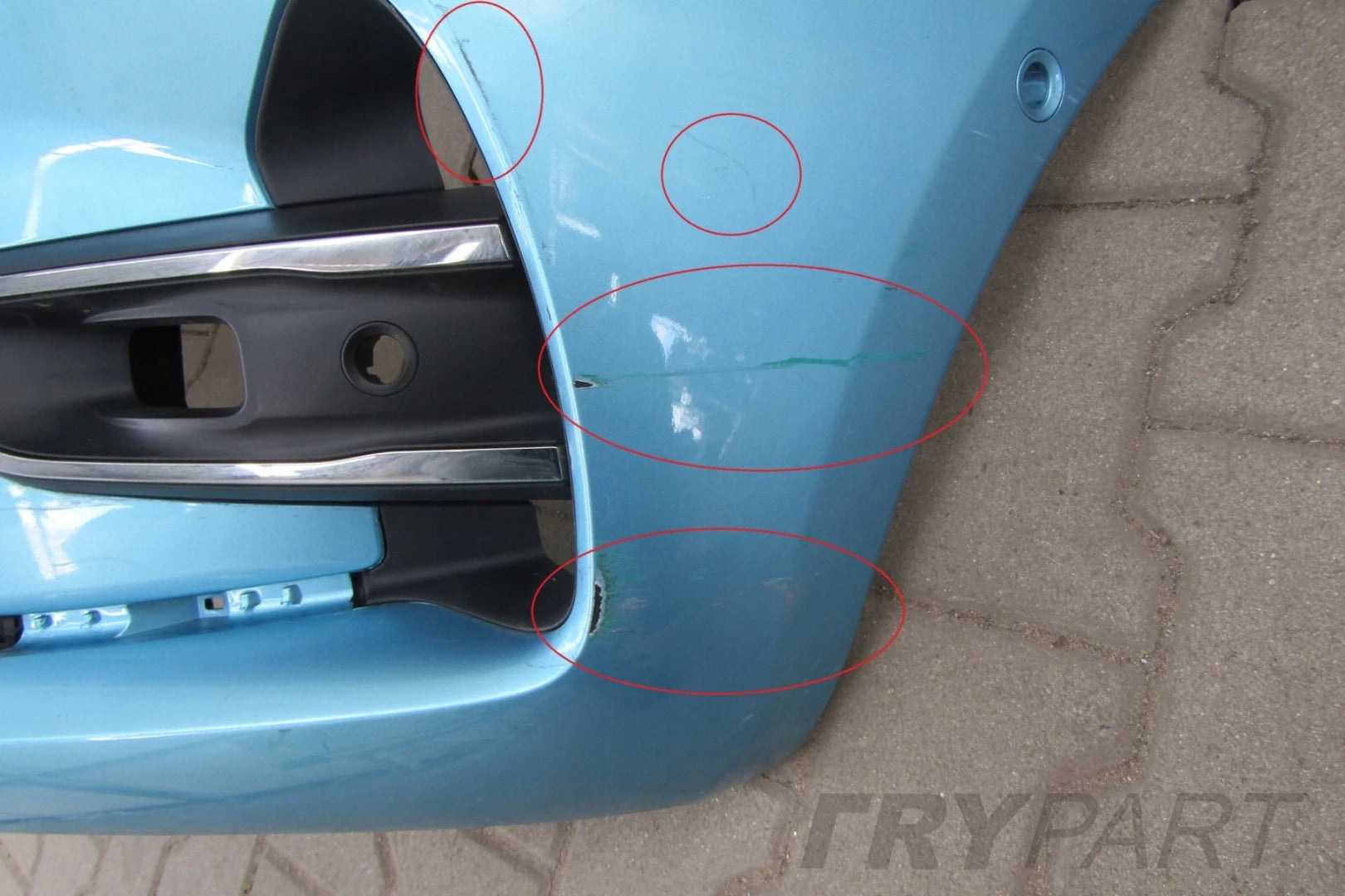 Front Bumper for Renault ZOE Facelift 19-23