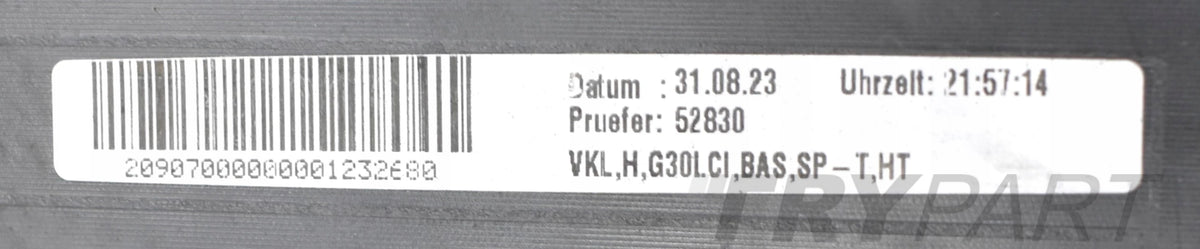 BMW G30 LIFT LCI REAR BUMPER ORG SEDAN