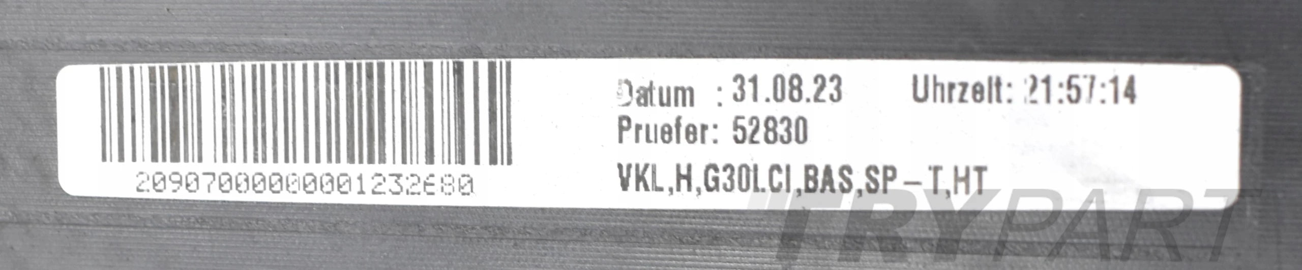 BMW G30 LIFT LCI REAR BUMPER ORG SEDAN