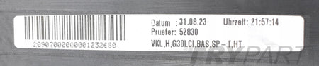 BMW G30 LIFT LCI REAR BUMPER ORG SEDAN