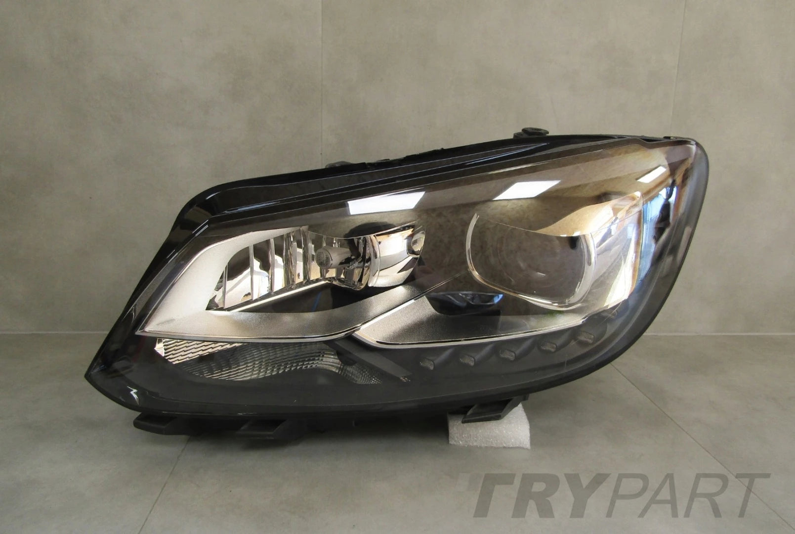 HEADLIGHT VOLKSWAGEN TOURAN 1T1 XENON SWIVELING 10-15 LH LEFT