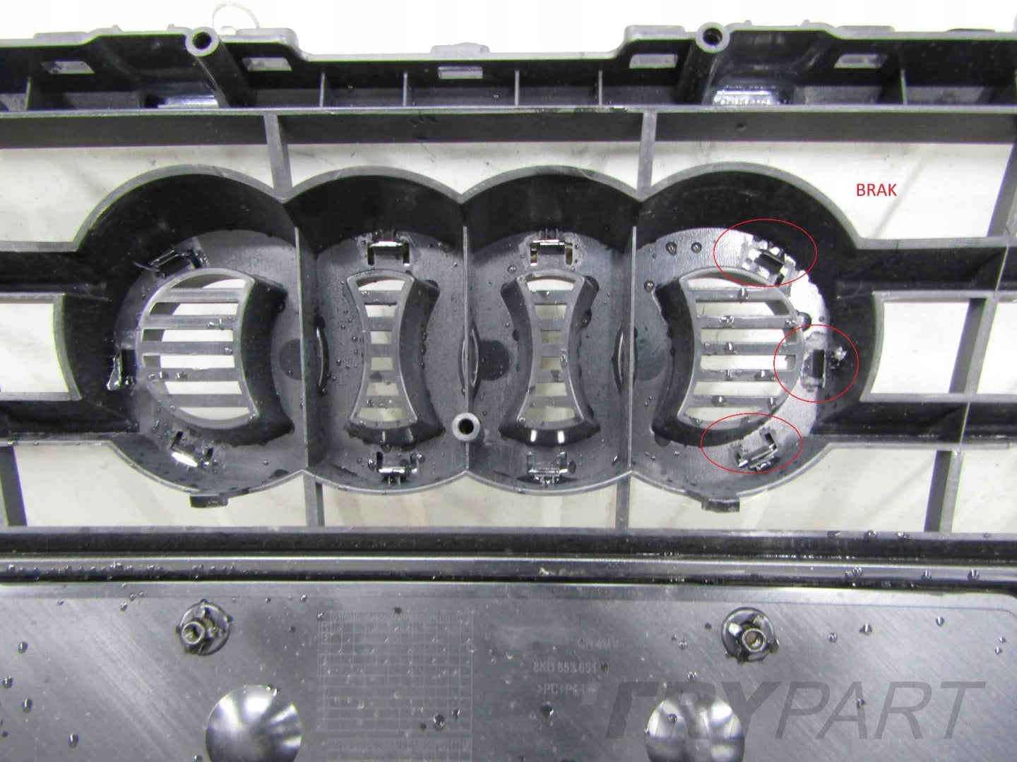 Front Bumper Audi A4 B8 8K0 Lift 11-15