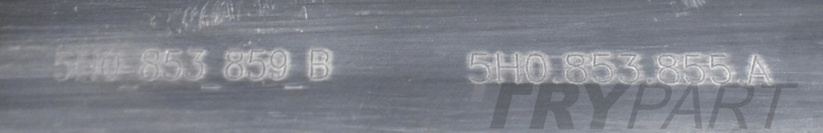 VW GOLF VIII 5H R LINE LEFT SILL STRIP ORG 5H0853855