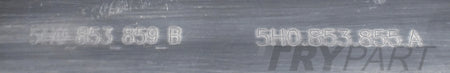 VW GOLF VIII 5H R LINE LEFT SILL STRIP ORG 5H0853855