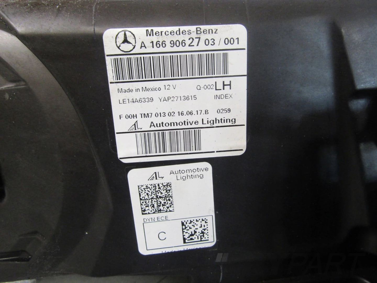 MERCEDES GLS X166 W166 FRONT LAMP FULL LED ILS LH 15-19 A1669062703