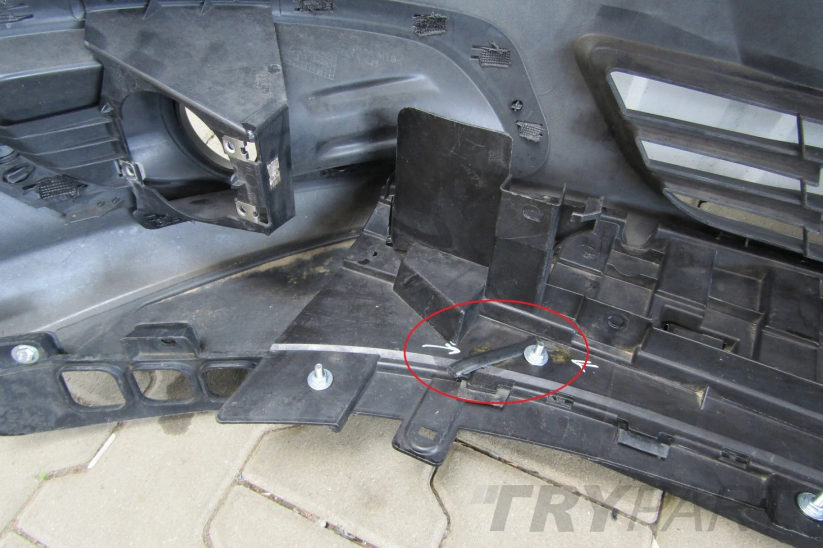 Front Bumper Ford Transit Courier 14-17