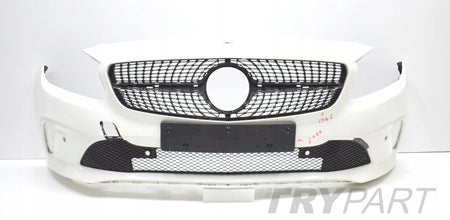 MERCEDES A CLASS W176 LIFT FRONT BUMPER ORIGINAL + GRILLES