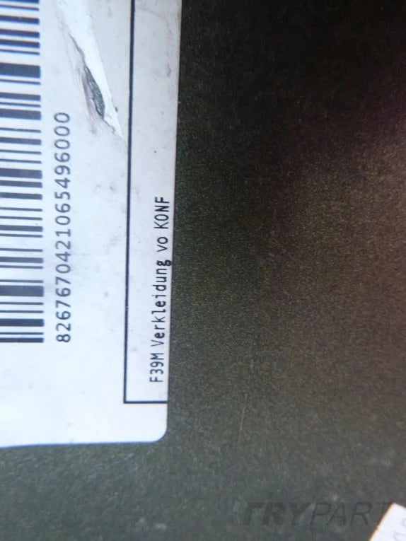 BMW X2 F39 M Sport Package Front Bumper