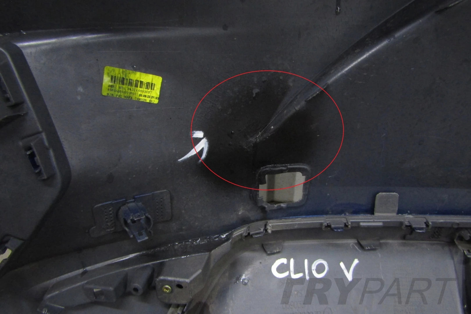 Rear bumper RENAULT CLIO V 5 LIFT 23-