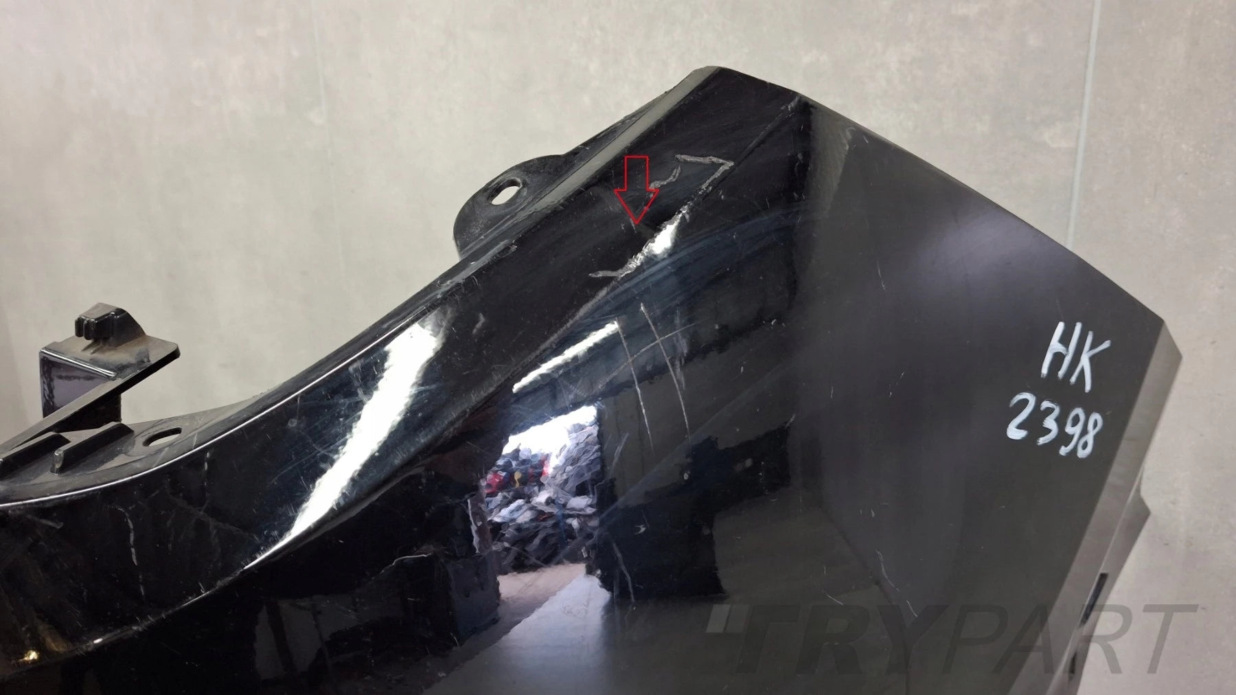 Rear bumper for Hyundai Tucson 4 IV 20-24 / + 1x lamp