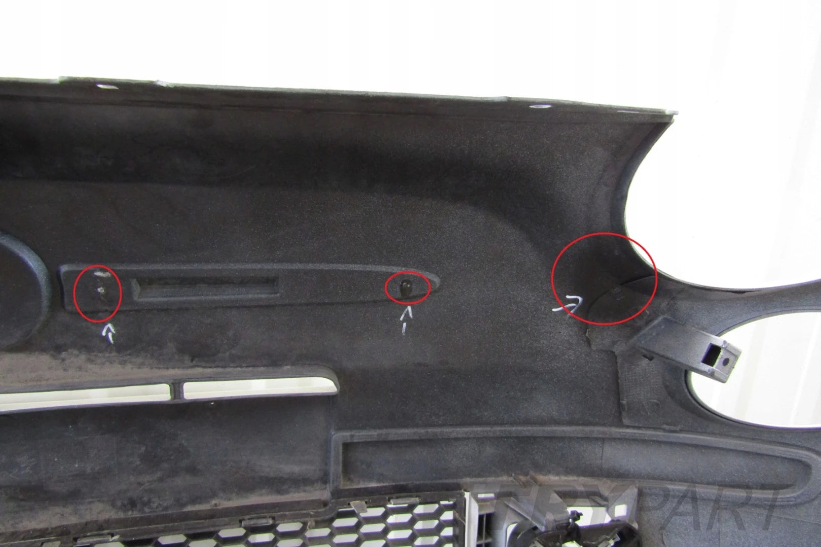Front Bumper Fiat 500 07-15