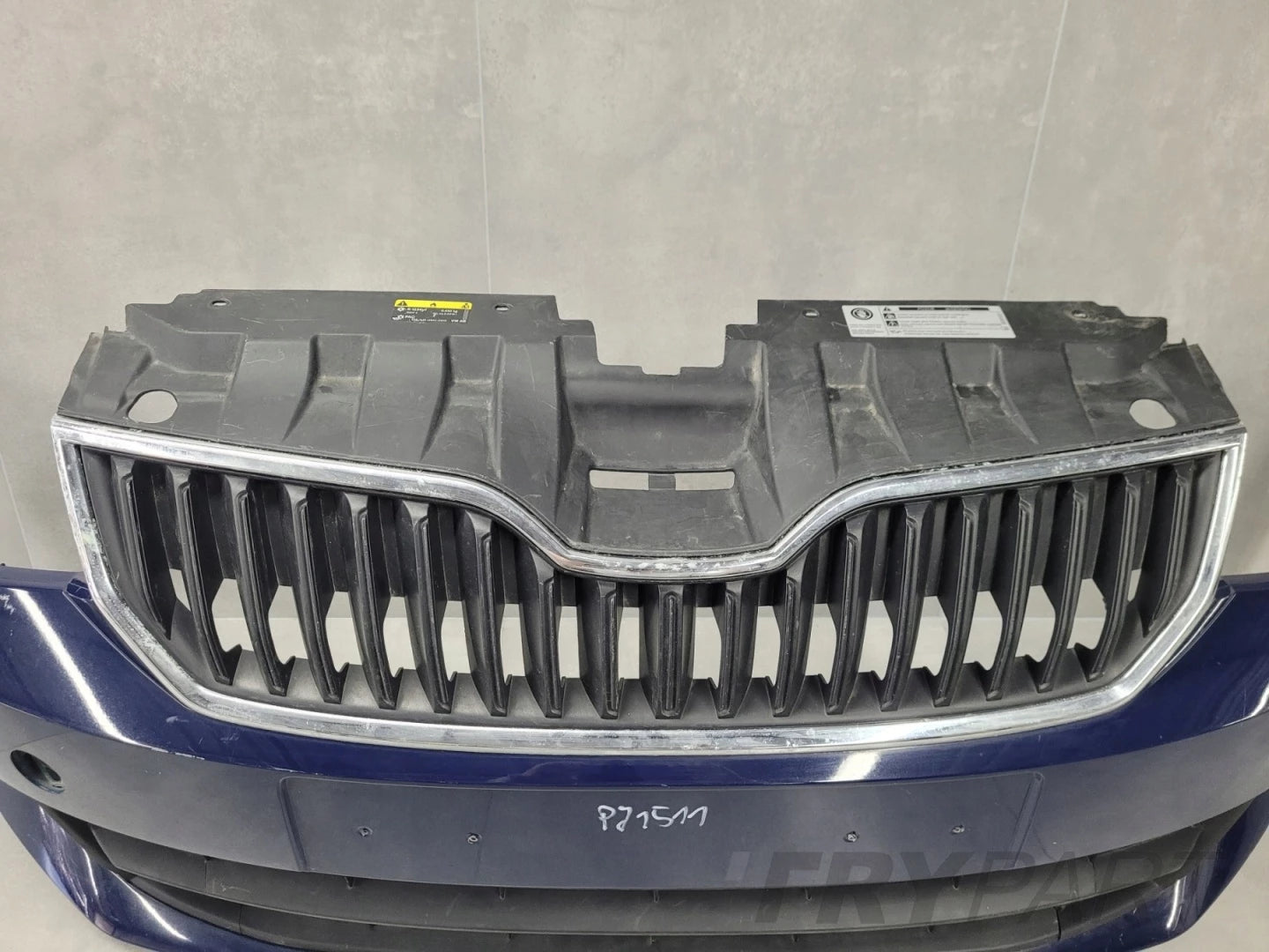 Front Bumper Skoda Fabia 3 III 6V0 14-18