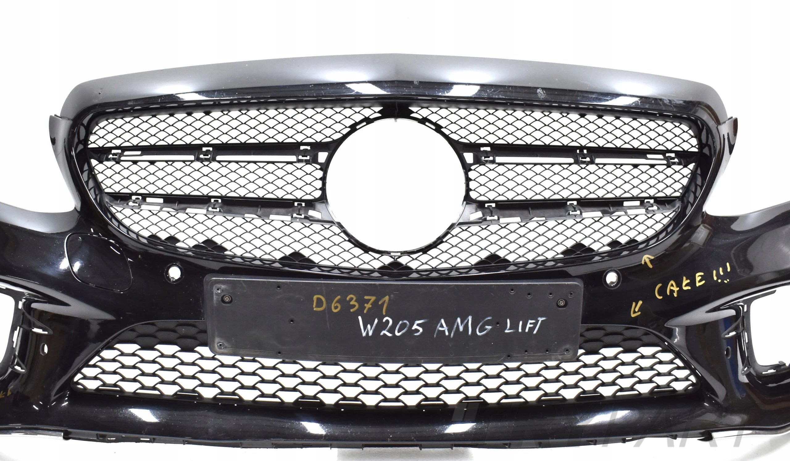 MERCEDES C CLASS W205 LIFT AMG FRONT BUMPER ORG + GRILLES