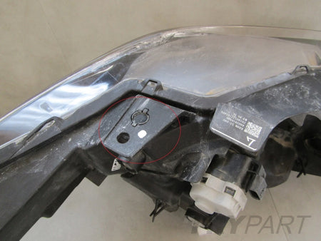 HEADLIGHT MAZDA CX5 CX 5 II 2 GRAY MOTOR LED 17-21 LH LEFT K12451040