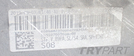 AUDI A4 S4 B9 8W LIFT S LINE FRONT BUMPER ORG + GRILLE