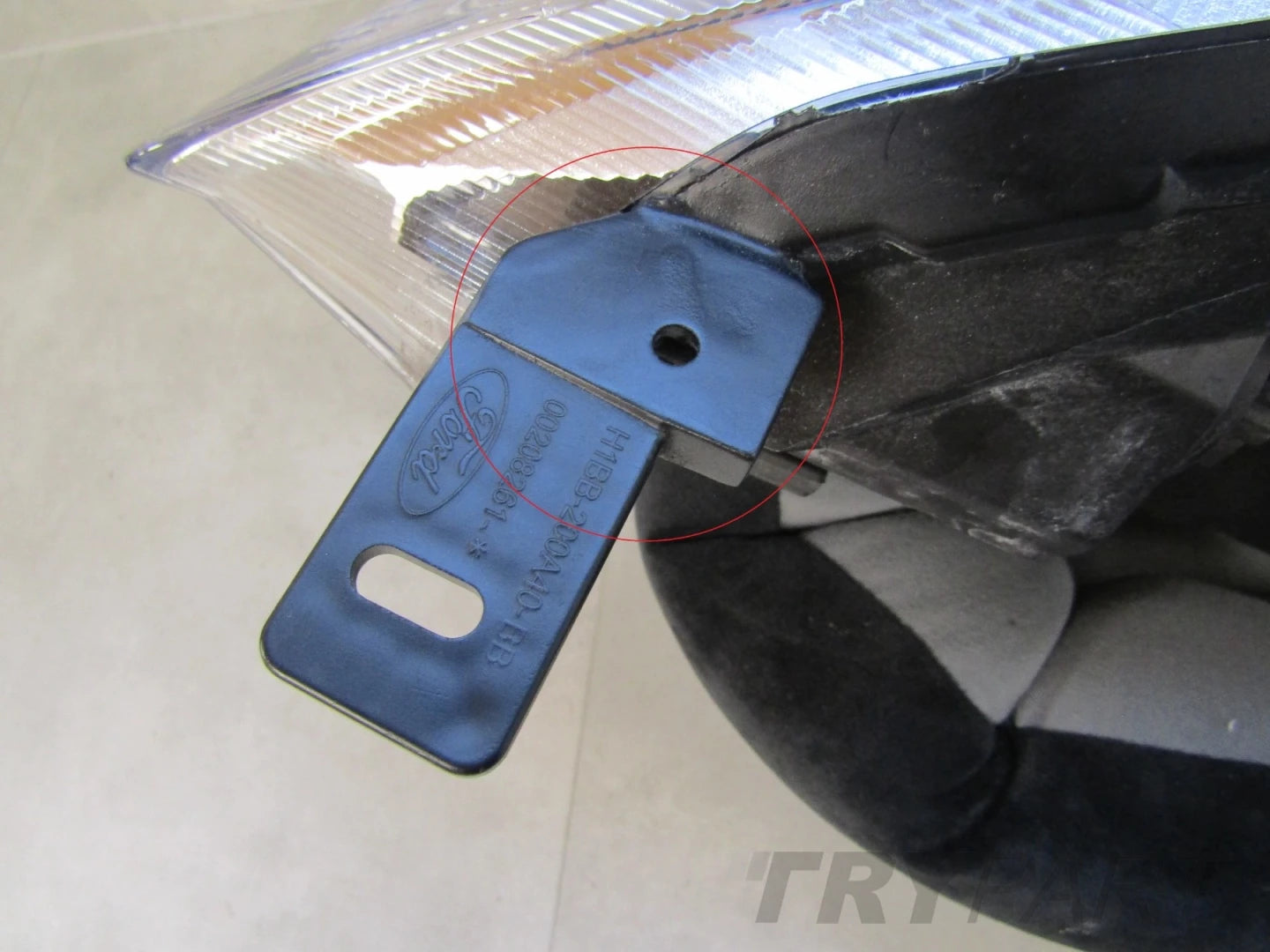 HEADLIGHT FORD FIESTA MK8 VIII STANDARD RIGHT PASSENGER SIDE 17-21 H1BB13W029-AK