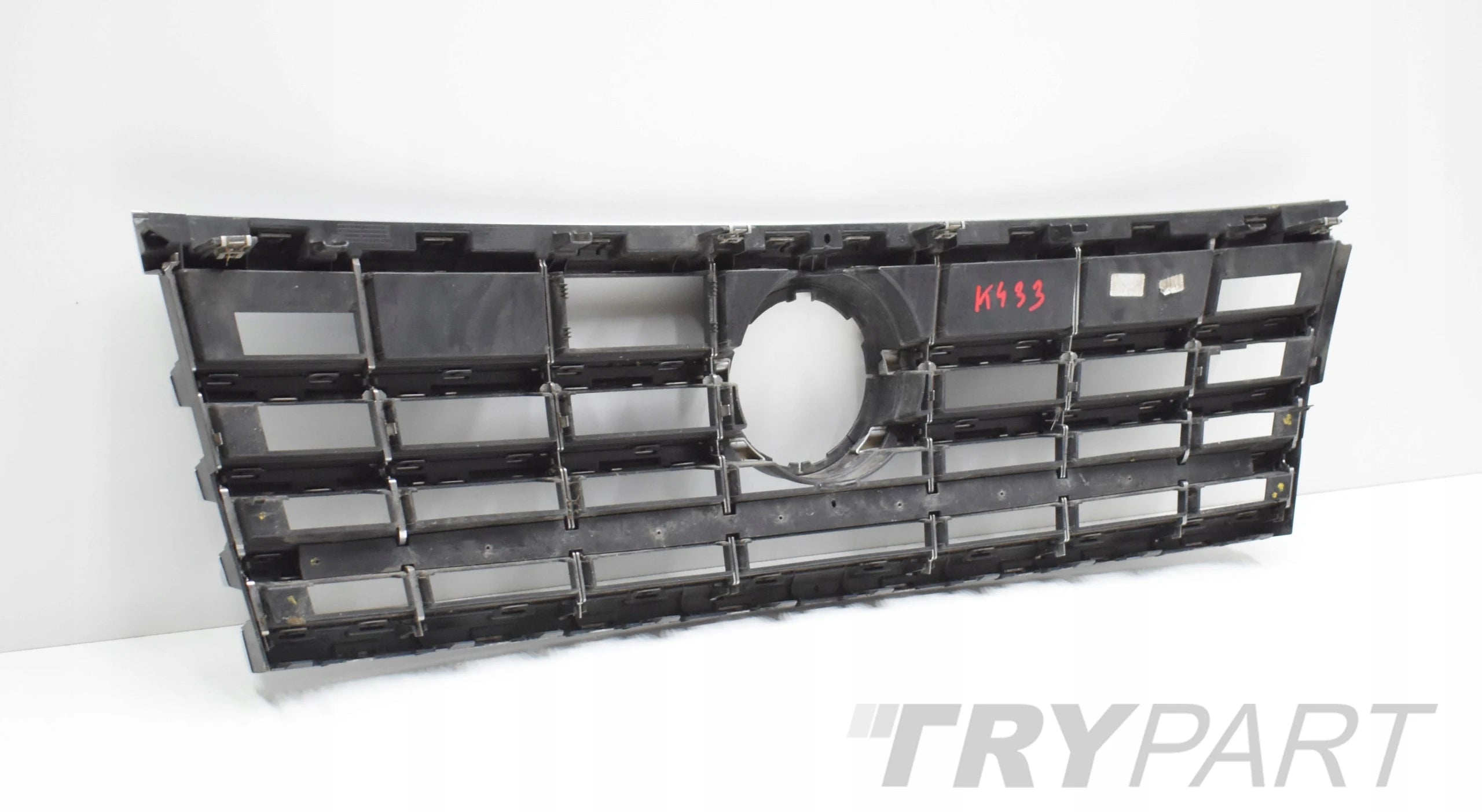 VW TOUAREG III 760 CHROME GRILLE BUMPER FRONT ORG COMPLETE !!