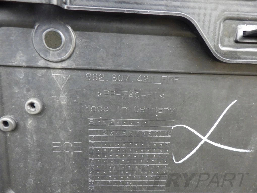 PORSCHE CAYMAN 718 BOXTER 982 982807421 Rear bumper
