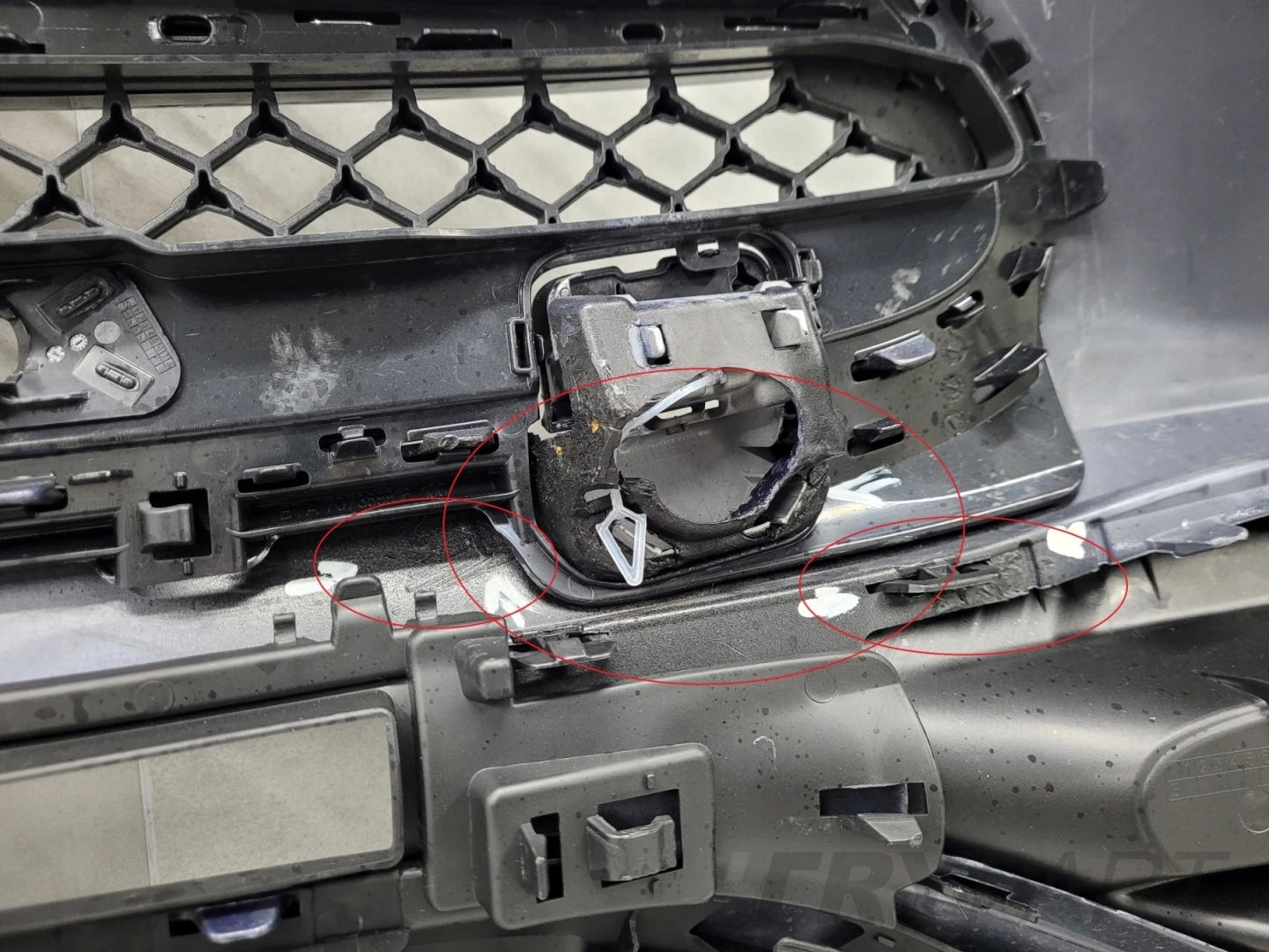 Front Bumper Mercedes C-Class W206 206 AMG 21-