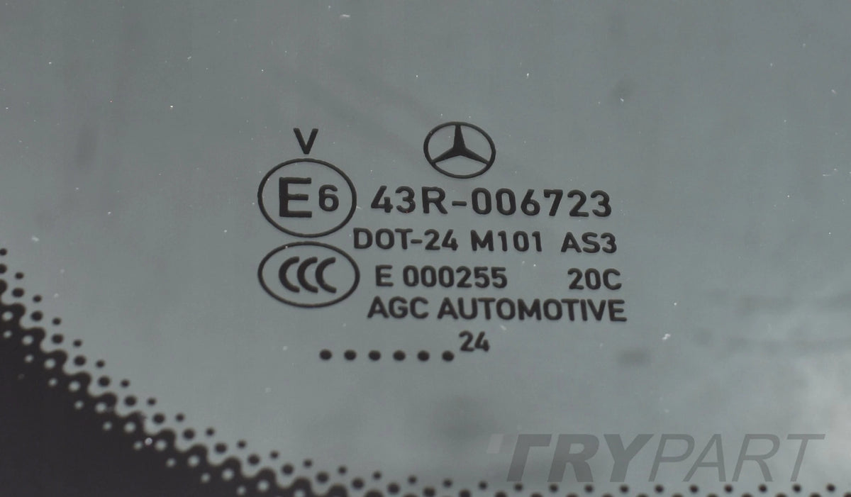 MERCEDES GLC W253 A253 X253 LEFT REAR BODY GLASS ORG NEW A2536703501