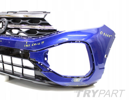 VW T-ROC 2GA Lift R-Line Front Bumper, Original + Grille + Lower Section