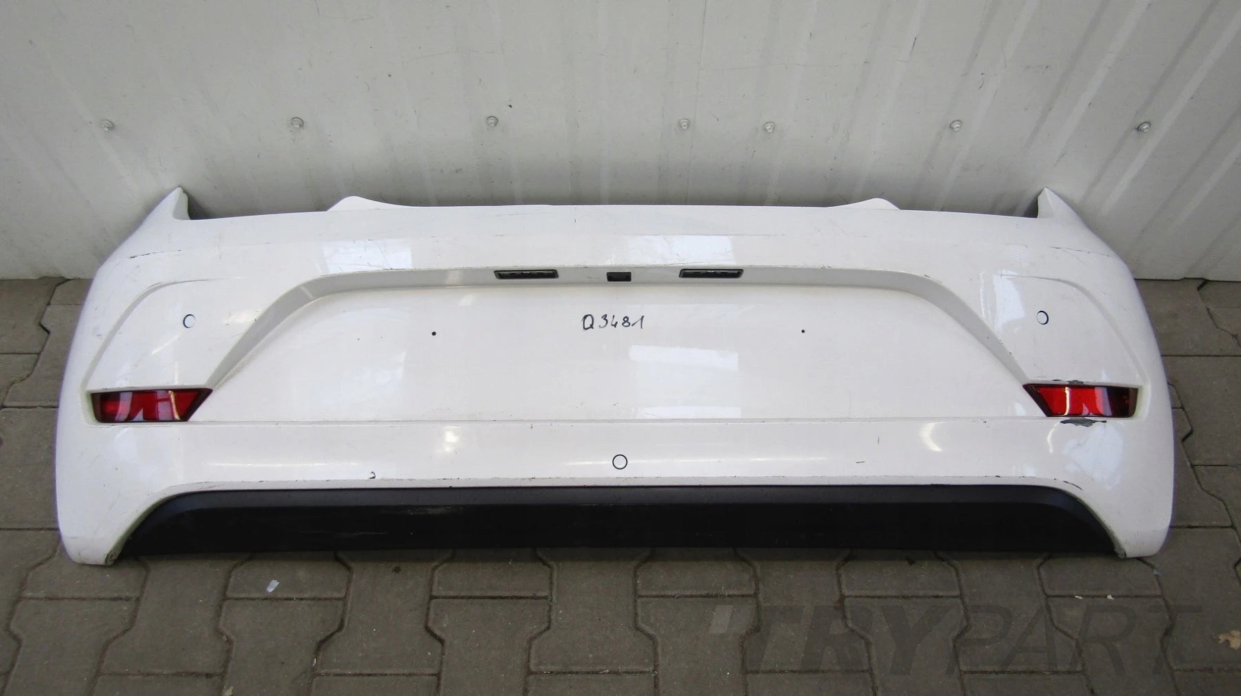 VW UP 1S6 Rear Bumper Facelift 2016- with 3 Parking Sensors