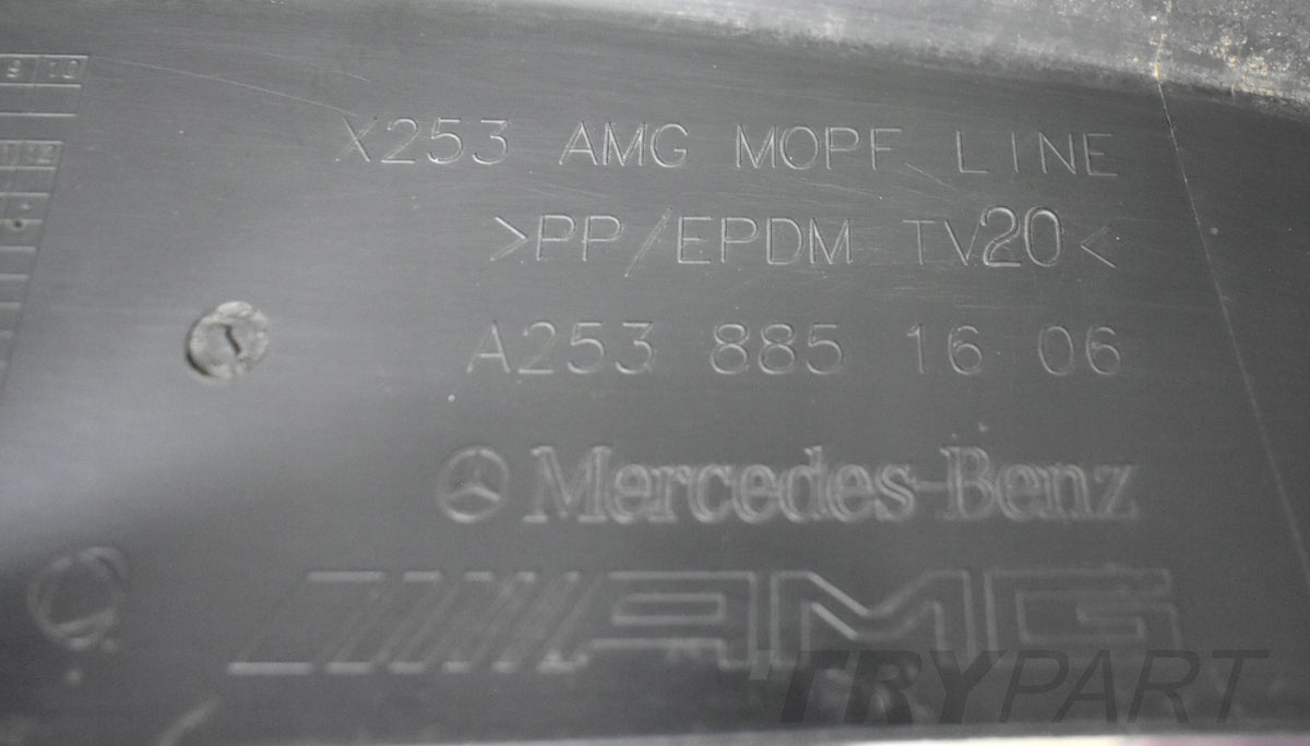MERCEDES GLC W253 AMG REAR BUMPER + BOTTOM