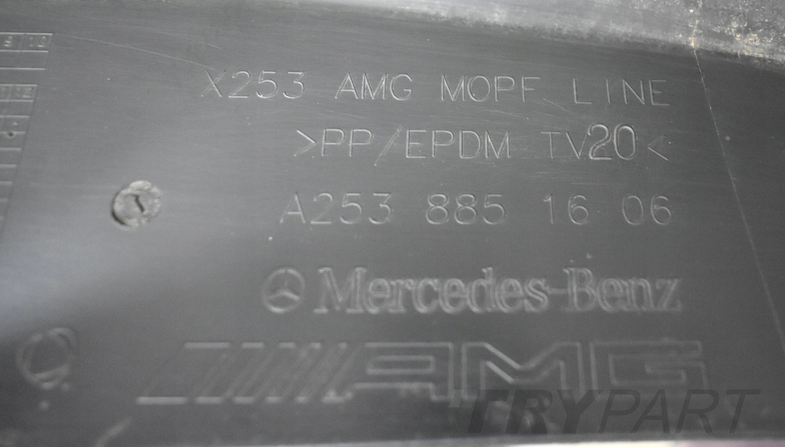 MERCEDES GLC W253 AMG REAR BUMPER + BOTTOM