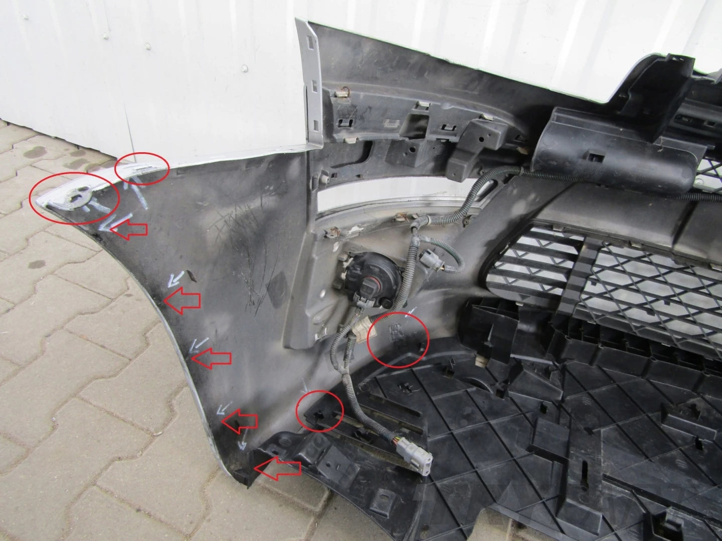 Front Bumper Citroen C4 Picasso Lift 10-13