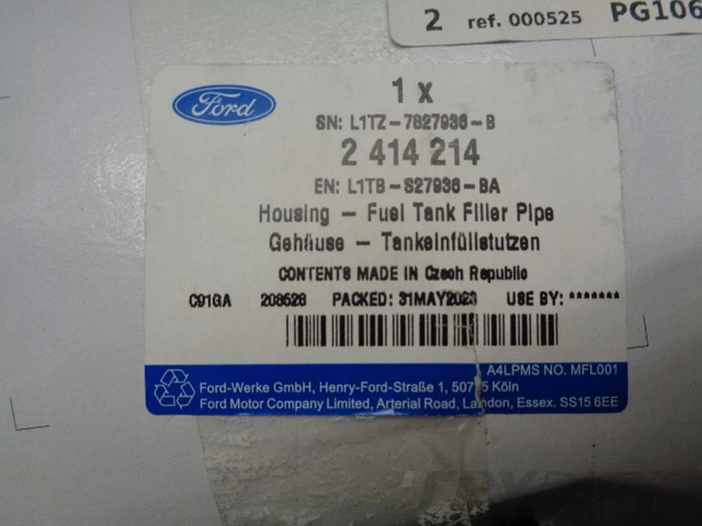 FORD PUMA MK2 II 19- Fuel Cap Flap