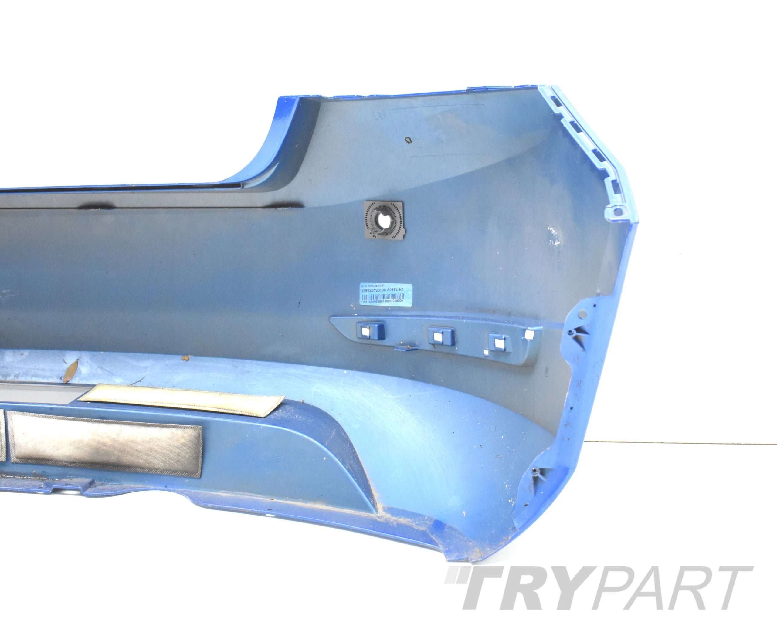 SKODA FABIA III LIFT 6V6 REAR BUMPER HB ORG