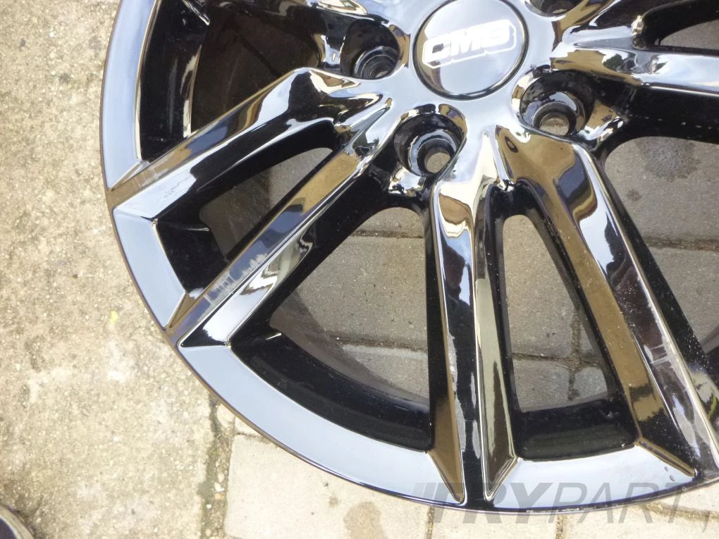 CMS C27 black 7.0x17 5x114.3 ET51 aluminum wheel