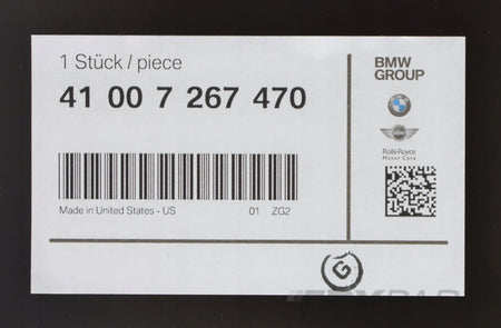 BMW X3 F25 RIGHT REAR FENDER CLADDING ORG NEW