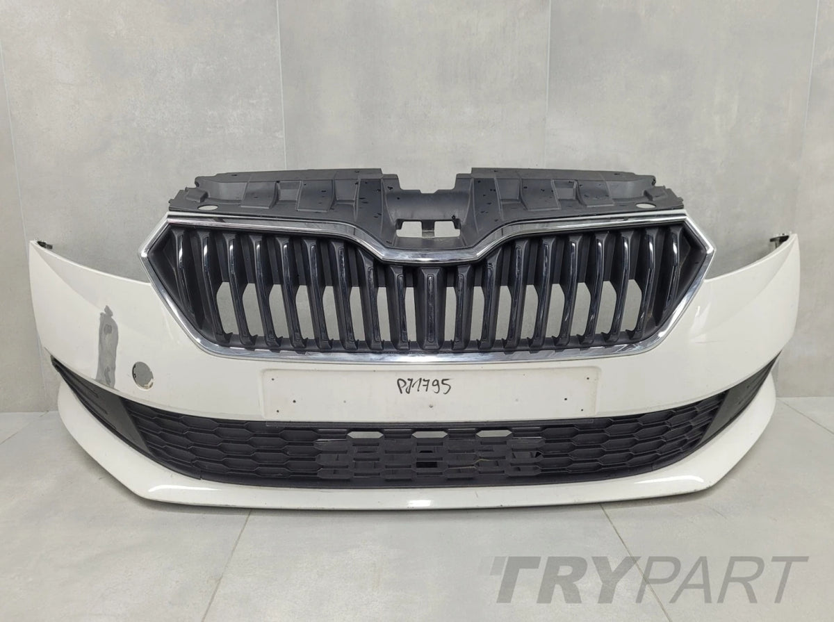 Front Bumper Skoda Fabia 3 III 6V0 Lift 18-21