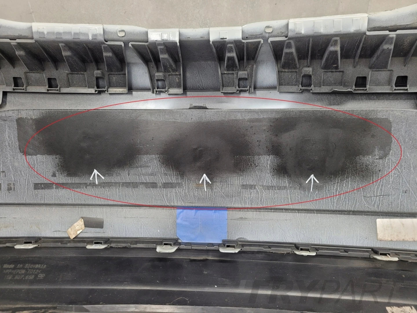 Rear Bumper VW UP 1S6 Lift 16-