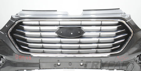 FORD TRANSIT CUSTOM FRONT BUMPER ORIGINAL HYBRID + GRILLE