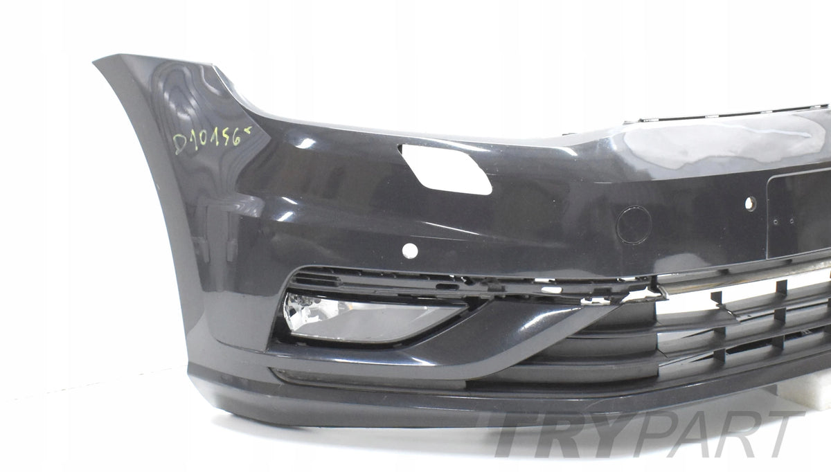 VW GOLF VII LIFT 5G0 FRONT BUMPER ORG + BOTTOM + FRAMES + FOG LIGHTS