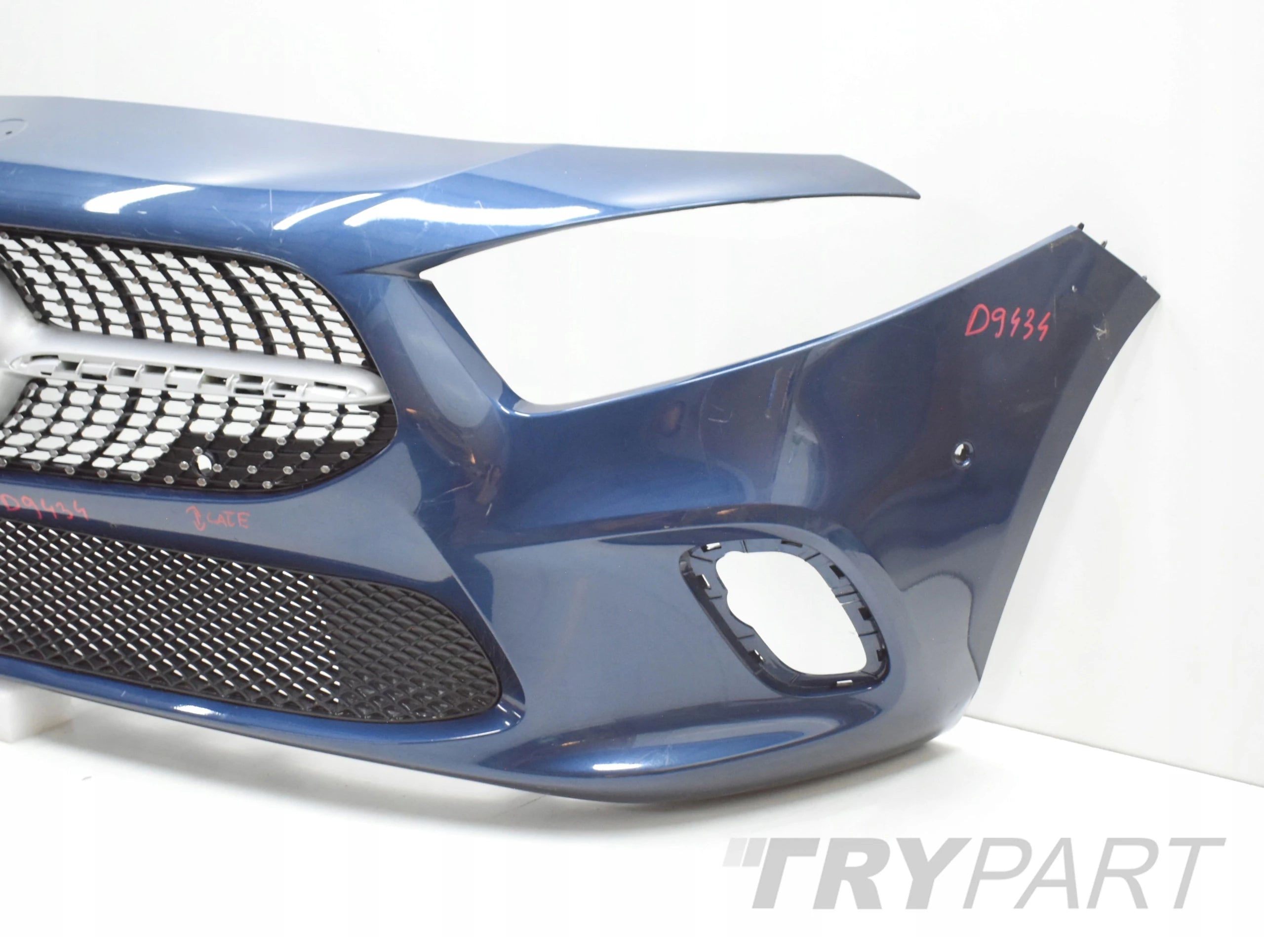 MERCEDES A-CLASS W177 FRONT BUMPER + GRILLE + VENTS