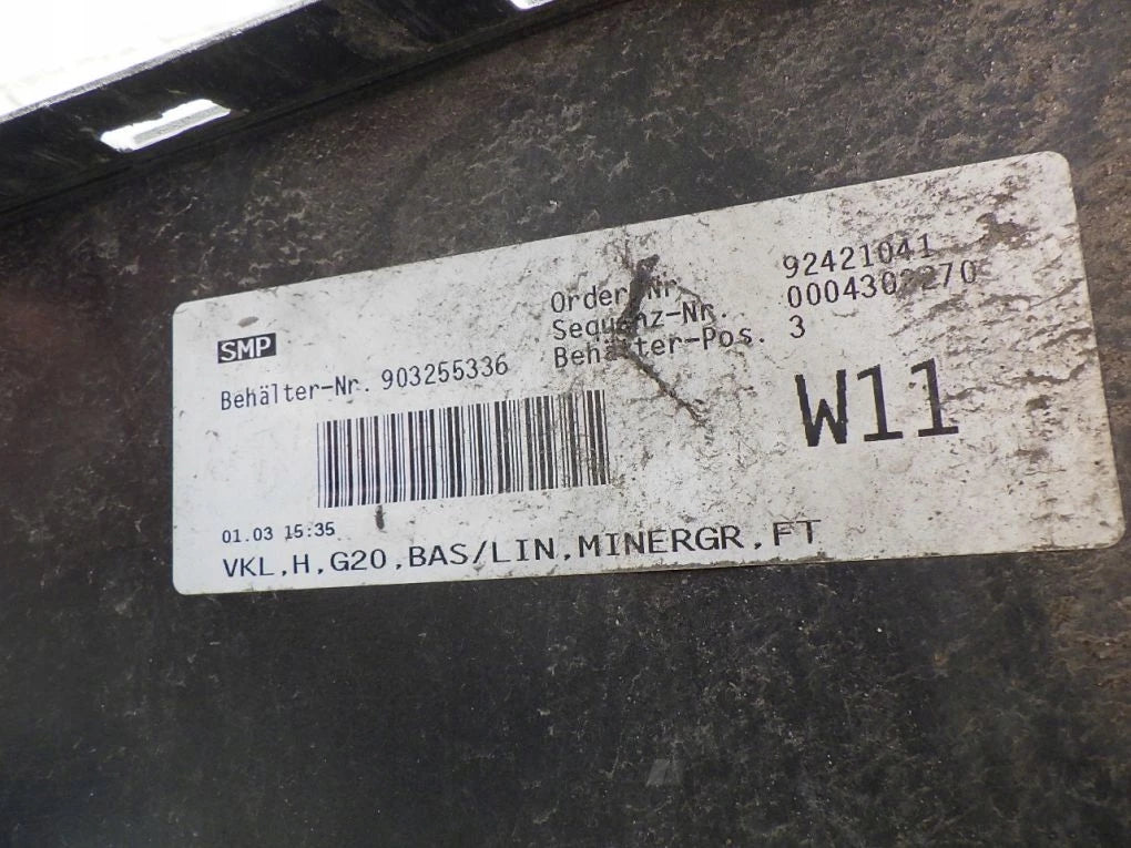 BMW 3 G20 SEDAN 19- Rear Bumper