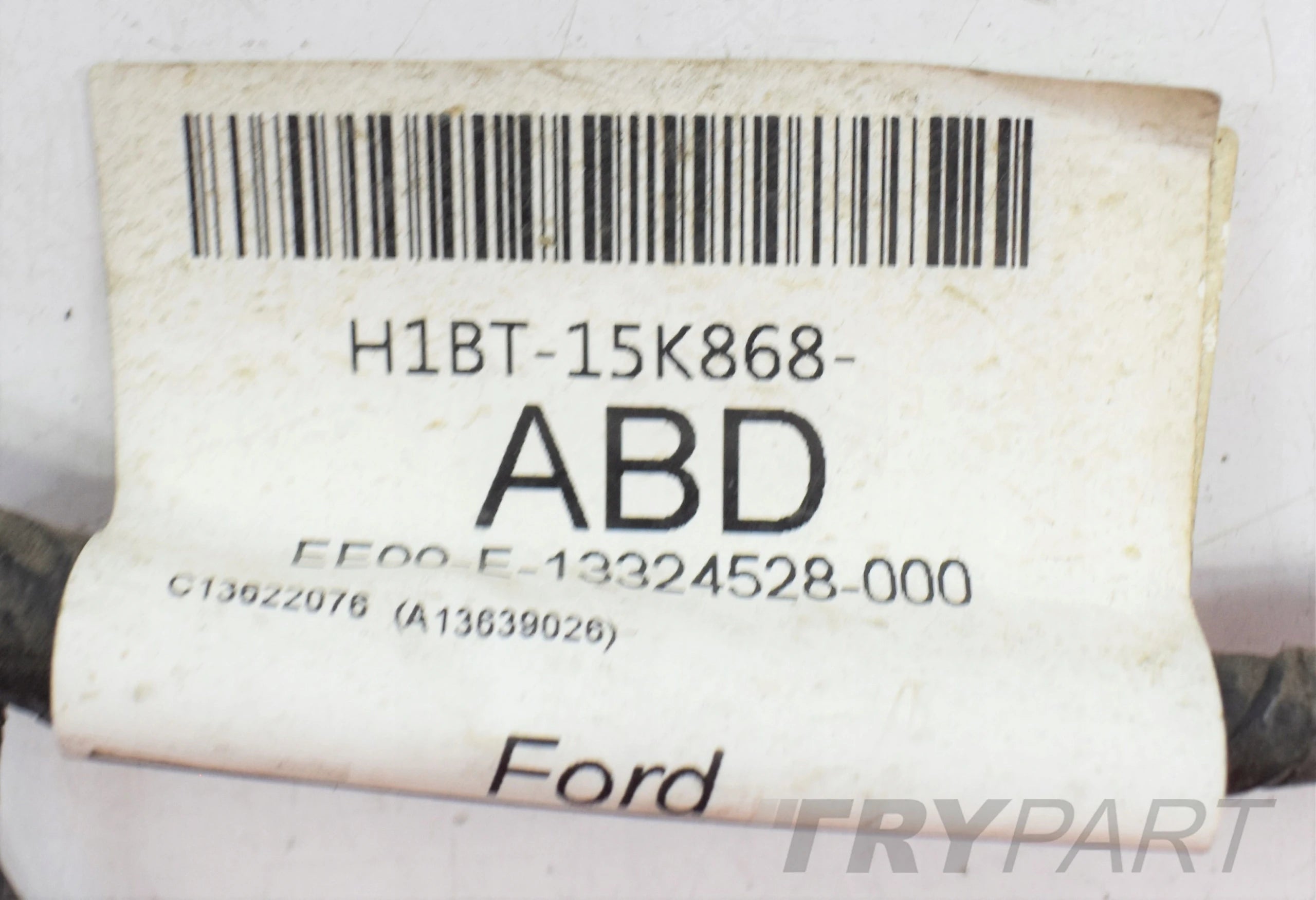 FIESTA MK8 PDC REAR BUMPER WIRING HARNESS INSTALLATION ORG